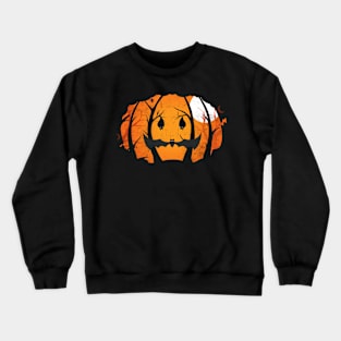 Vintage Spooky Halloween Pumpkin Forest Night Crewneck Sweatshirt